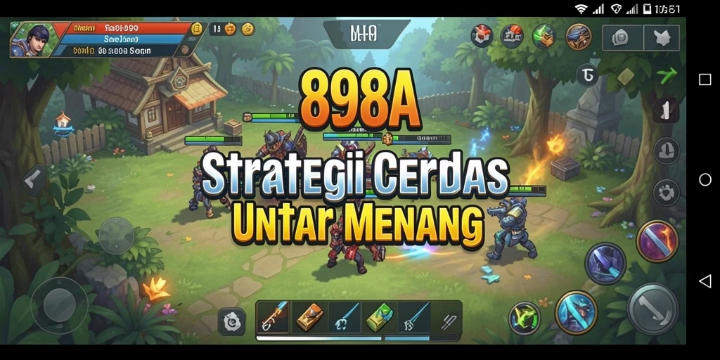 Tampilan gameplay menarik dari 898A dengan strategi yang mendalam.