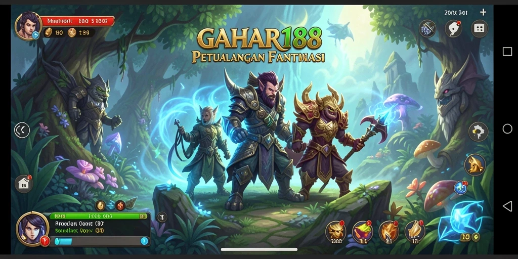 Tampilan gameplay GAHAR188 yang menegangkan dan menarik.
