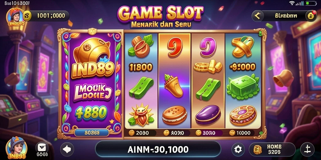 Tampilan menarik dari gameplay IND89 yang menggoda pemain.