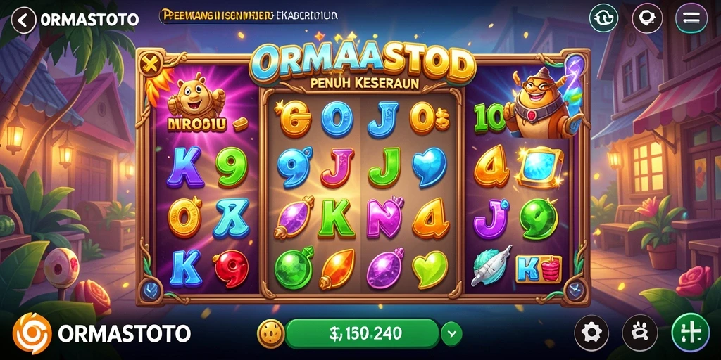 Screenshot gameplay ORMASTOTO yang menarik dan mengasyikkan.