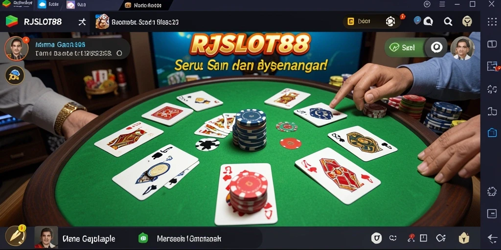 Gameplay seru dalam RJSLOT88 yang penuh strategi Gaple.