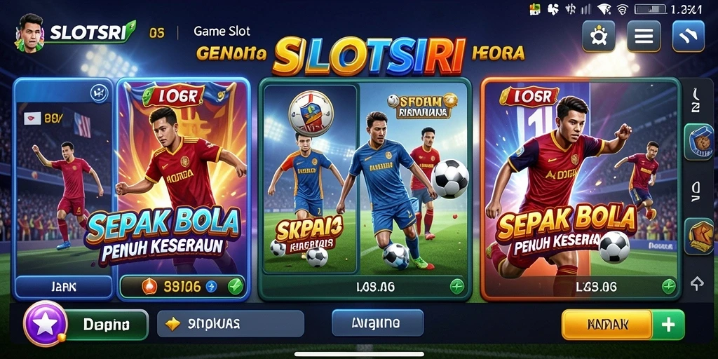 Tampilan gameplay yang seru dan menarik di SLOTSRI.
