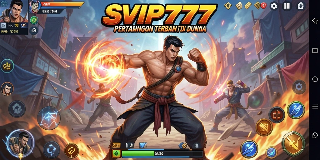 Tampilan gameplay SVIP777 yang menegangkan dan kompetitif.
