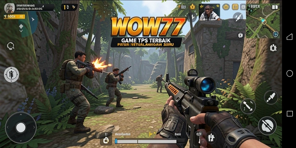 Tangkapan layar menunjukkan aksi mendebarkan dalam gameplay TPS.
